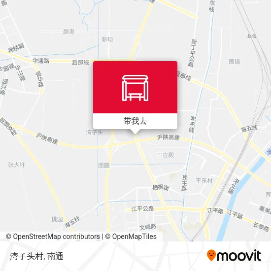湾子头村地图