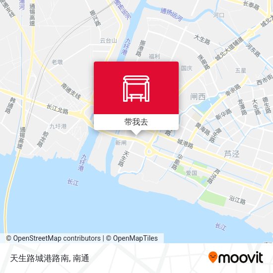 天生路城港路南地图