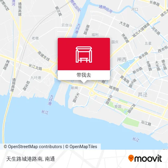 天生路城港路南地图