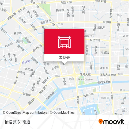 怡居苑东地图