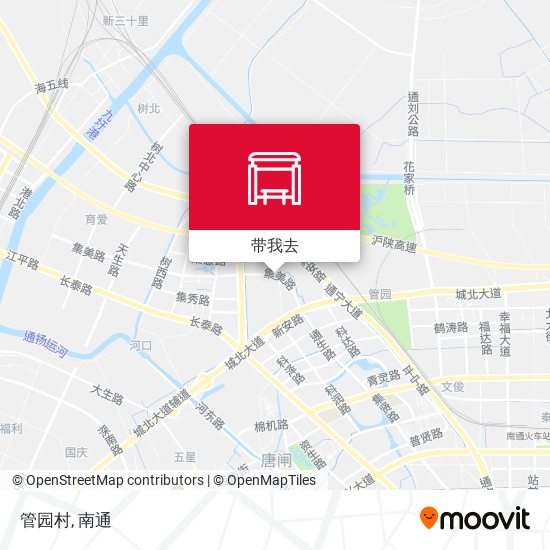 管园村地图