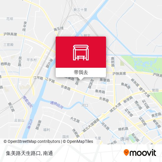 集美路天生路口地图