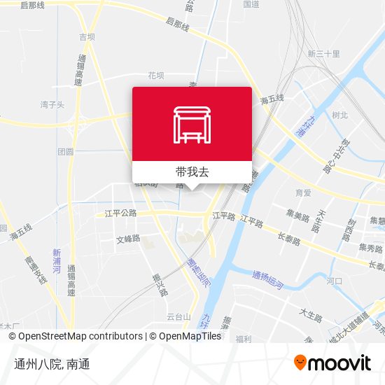 通州八院地图