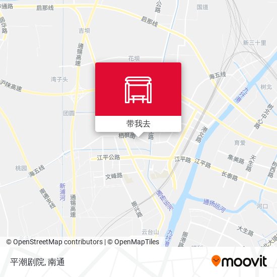 平潮剧院地图