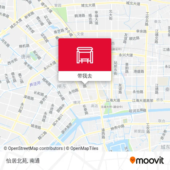 怡居北苑地图