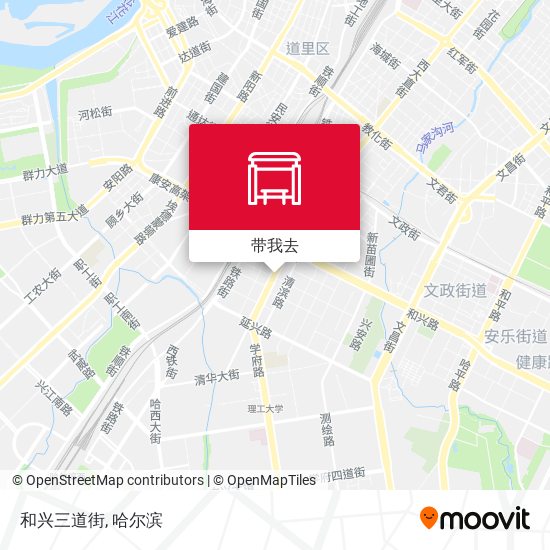 和兴三道街地图