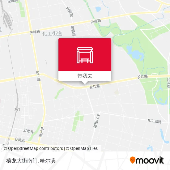 禧龙大街南门地图