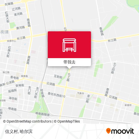 信义村地图