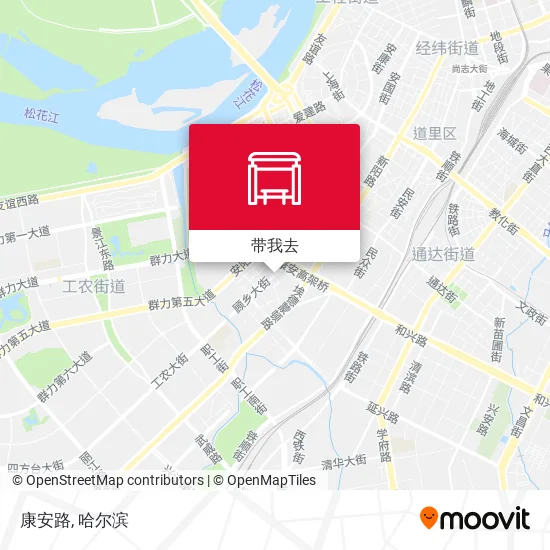 康安路地图
