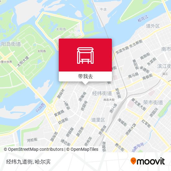 经纬九道街地图