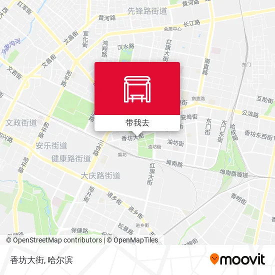 香坊大街地图