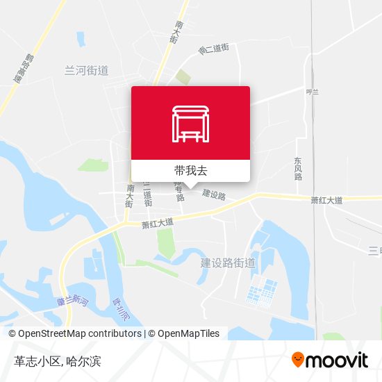 革志小区地图