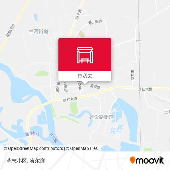 革志小区地图