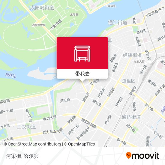 河梁街地图