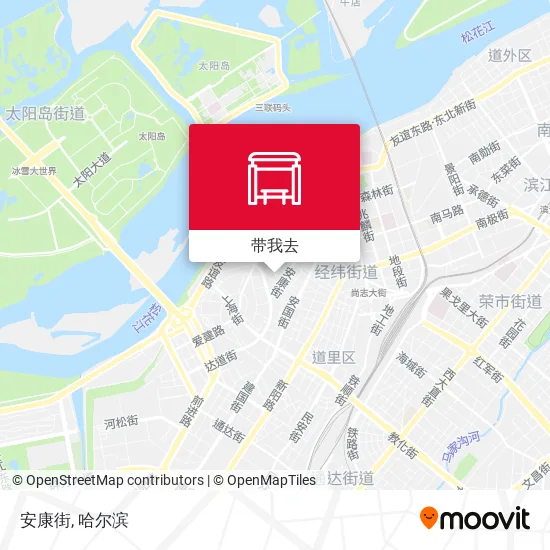 安康街地图
