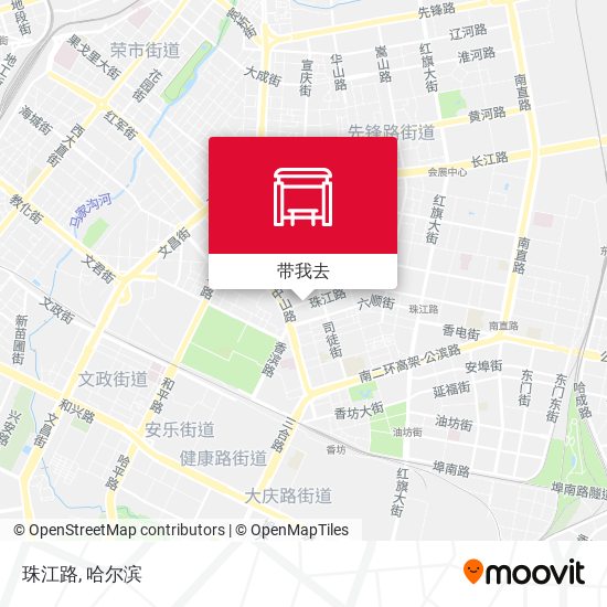 珠江路地图