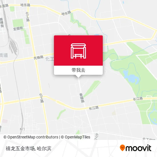 禧龙五金市场地图