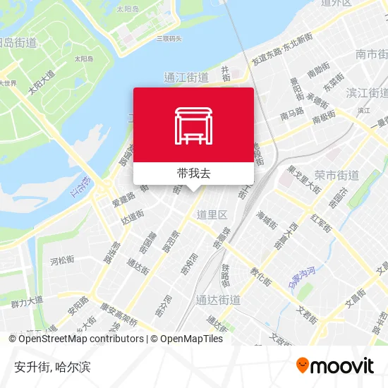安升街地图