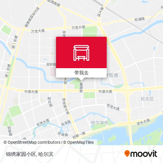 锦绣家园小区地图