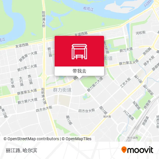 丽江路地图