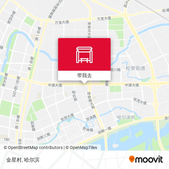 金星村地图
