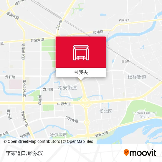 李家道口地图
