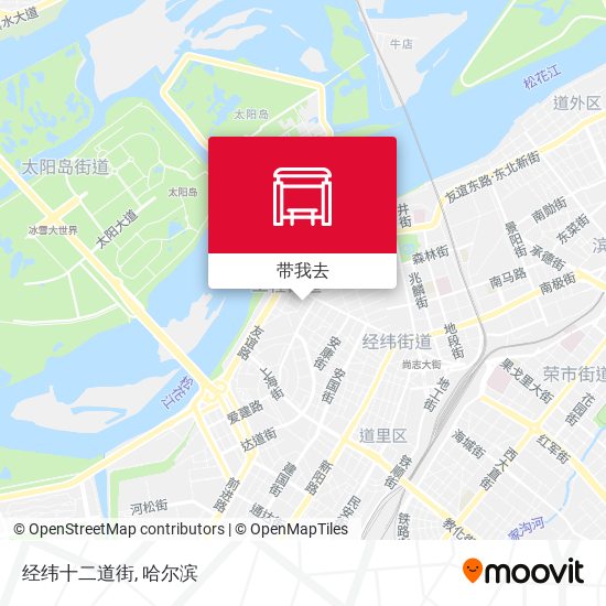 经纬十二道街地图