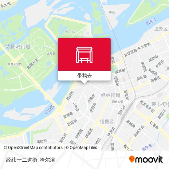 经纬十二道街地图