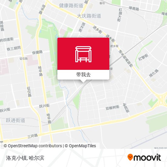 洛克小镇地图