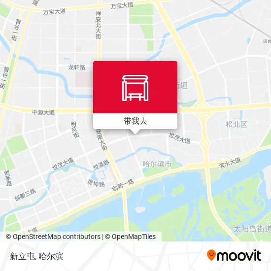 新立屯地图