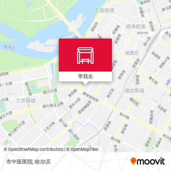 市中医医院地图