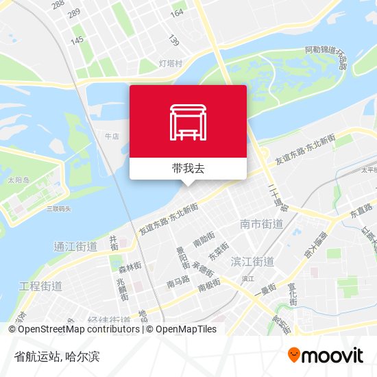 省航运站地图