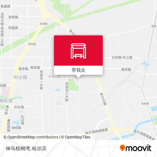 伸马梧桐湾地图