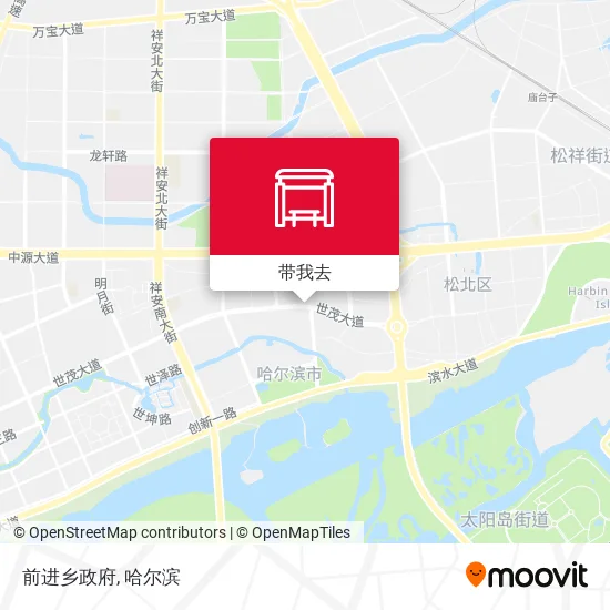 前进乡政府地图