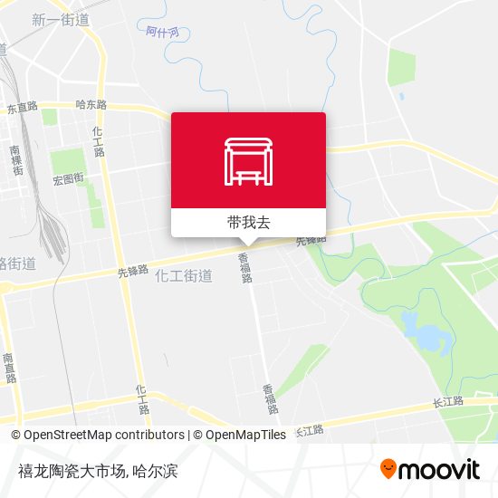 禧龙陶瓷大市场地图