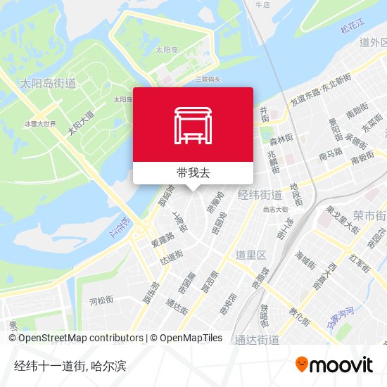 经纬十一道街地图