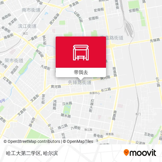 哈工大第二学区地图