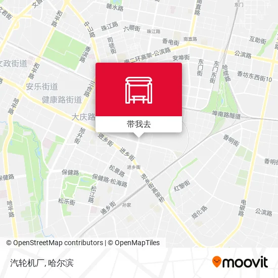 汽轮机厂地图