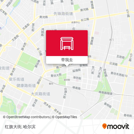 红旗大街地图