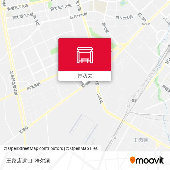 王家店道口地图
