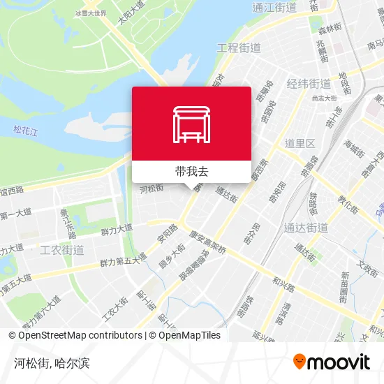 河松街地图