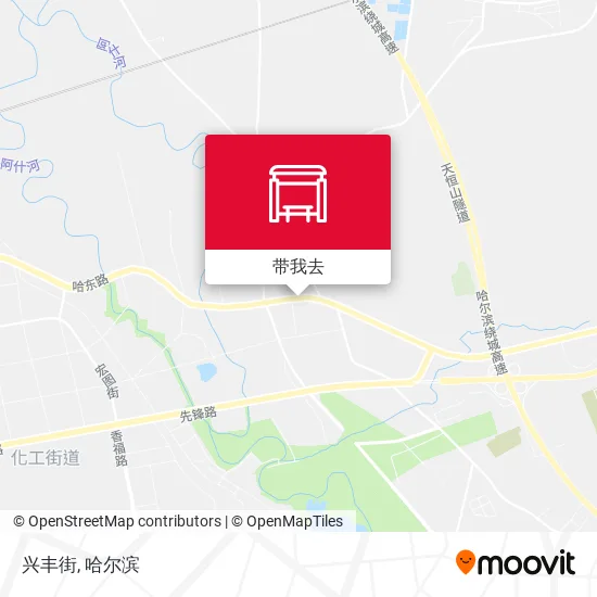 兴丰街地图