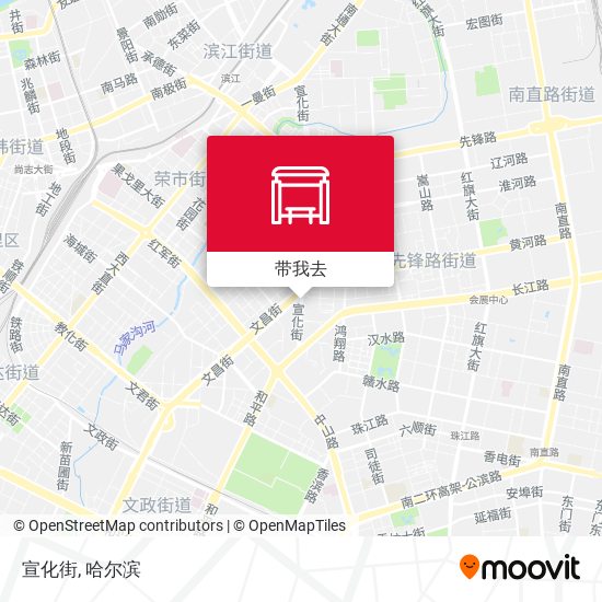 宣化街地图