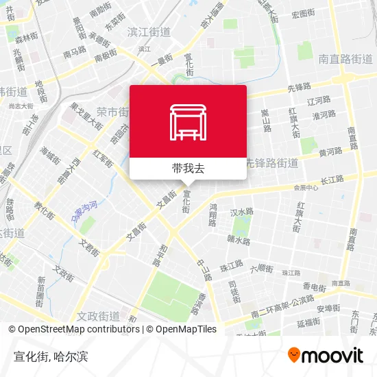 宣化街地图
