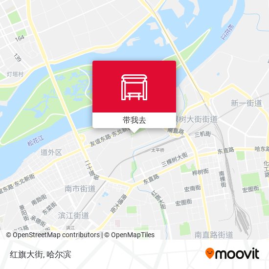 红旗大街地图
