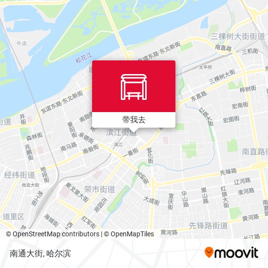 南通大街地图