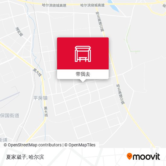 夏家崴子地图