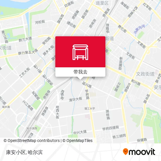 康安小区地图