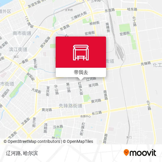 辽河路地图