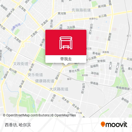 西香坊地图